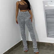 Cali Breeze Stacked Fuzzy Pants