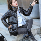 Light-Reflecting Padded Coat