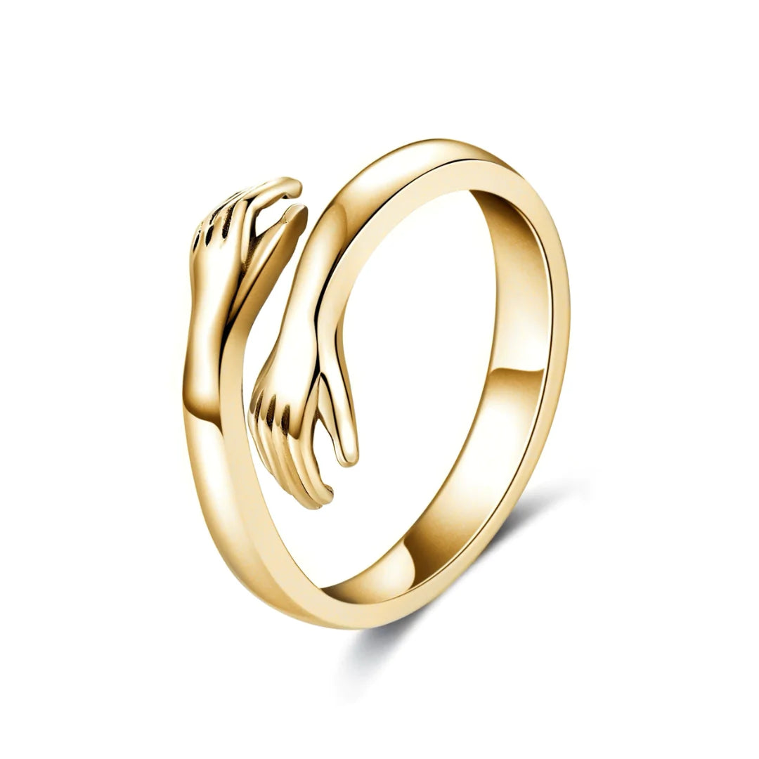 Couple Hug Ring