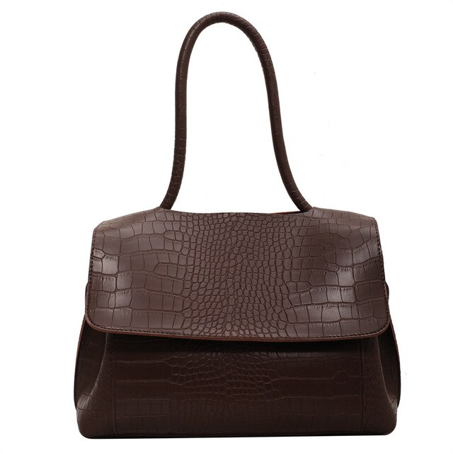 Large Capacity Vegan Leather Bag