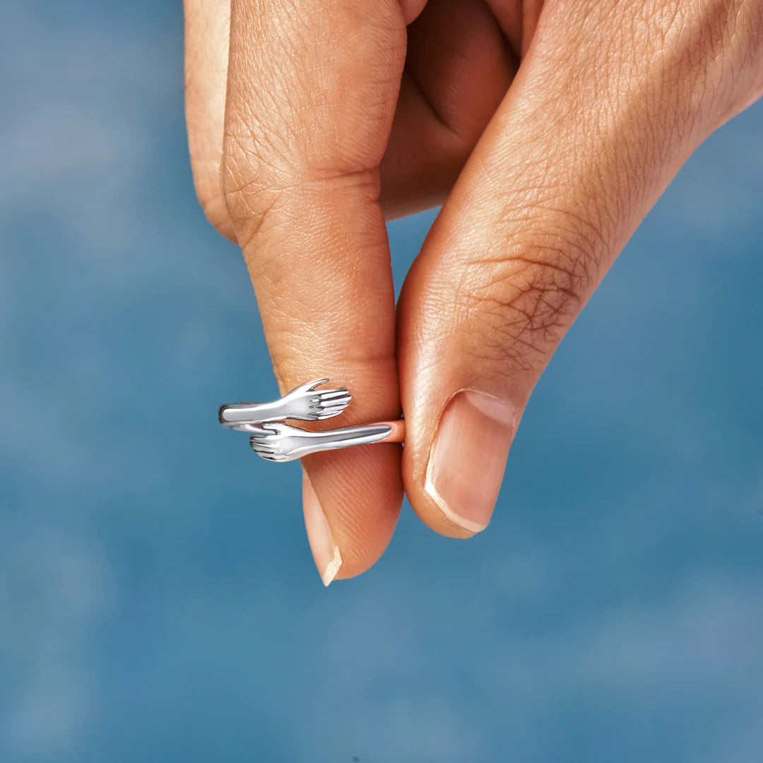 Couple Hug Ring