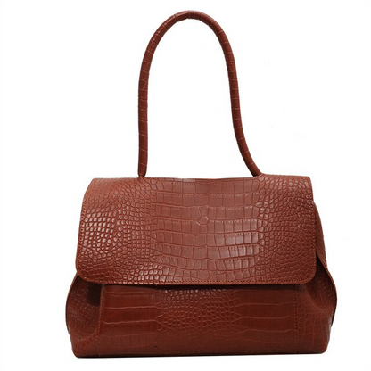 Large Capacity Vegan Leather Bag