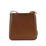 Top-Handle Leather Bag
