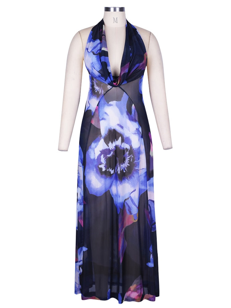 Backless Maxi Dress