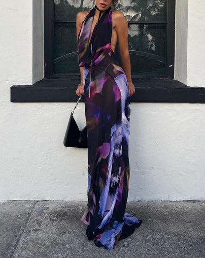 Backless Maxi Dress