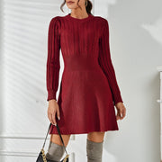 Long Sleeve Knitted Dress