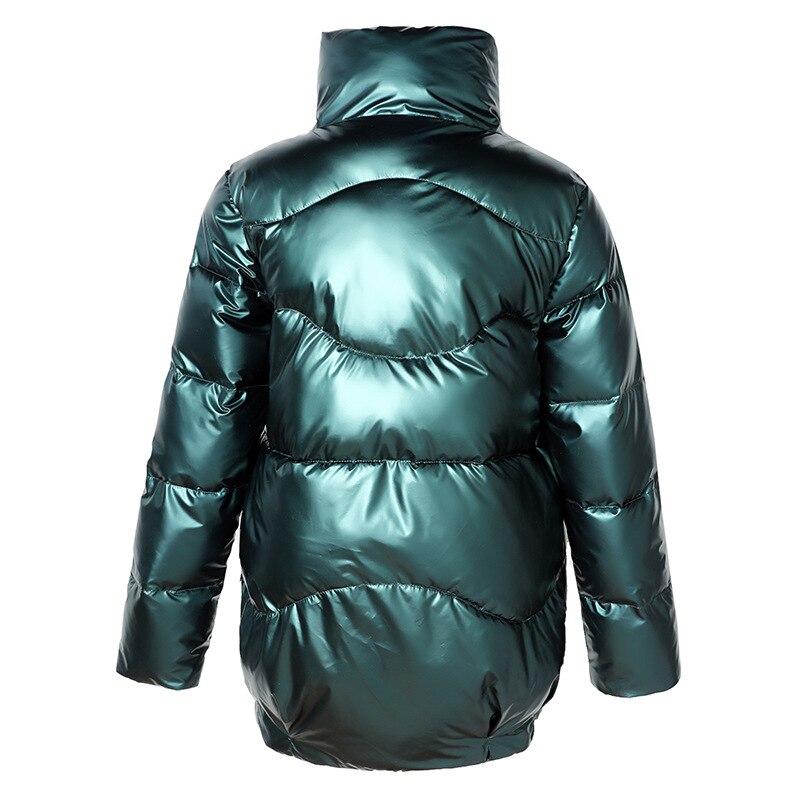 Light-Reflecting Padded Coat