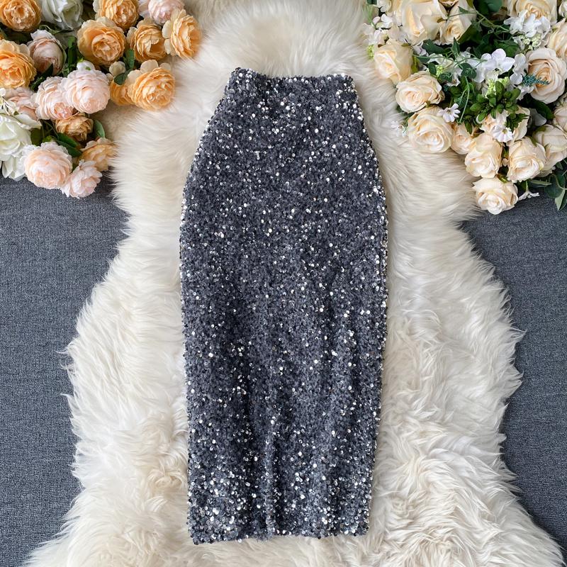 Luciana Shiny Skirt