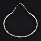 Gusaino Rhinestone Choker