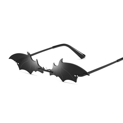 Bat Rimless Sunglasses