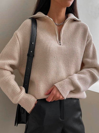 Franco Zipper Sweater