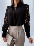 Hollow Out Blouse