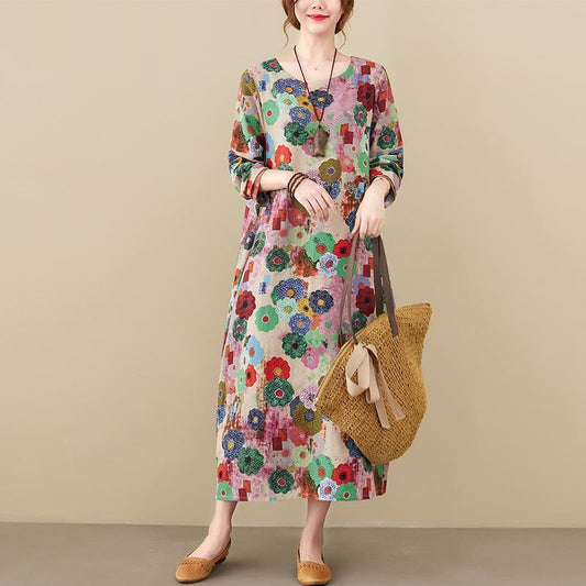 Vintage Floral Dress