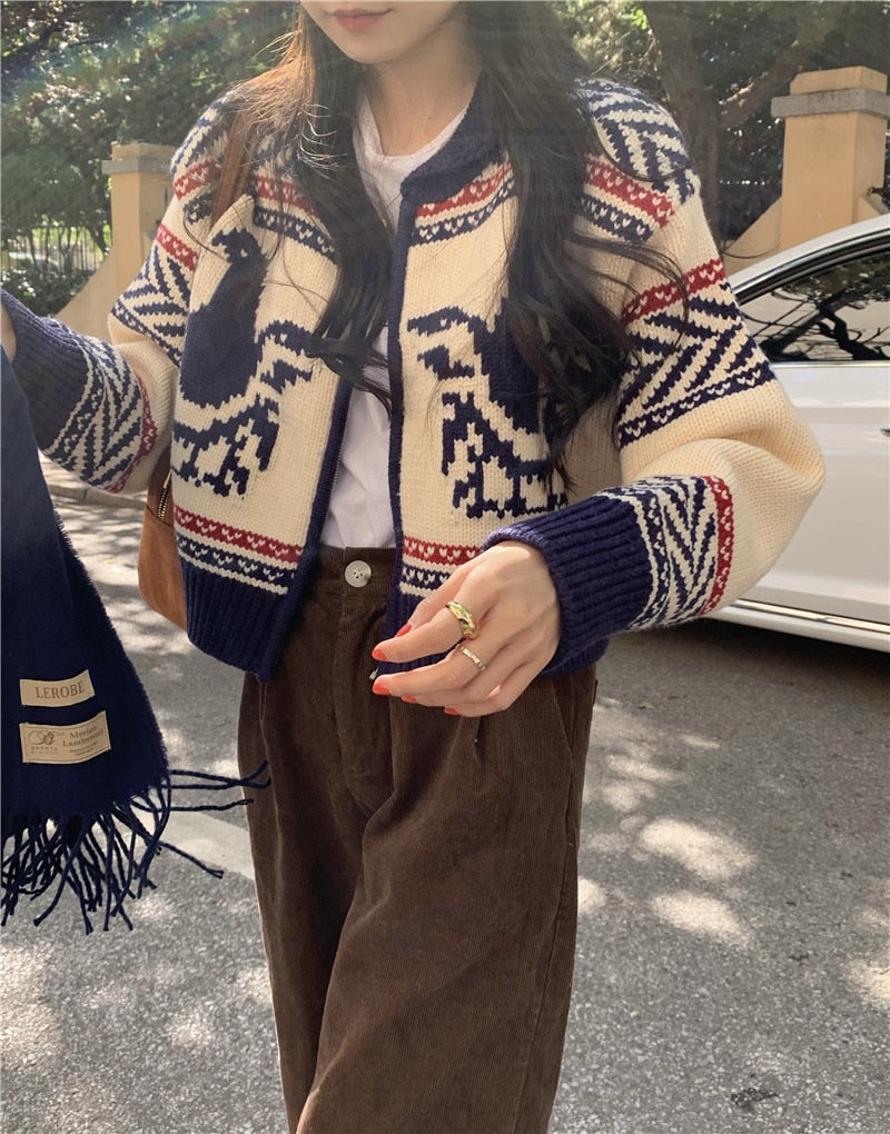 Vintage Knitted Cardigan