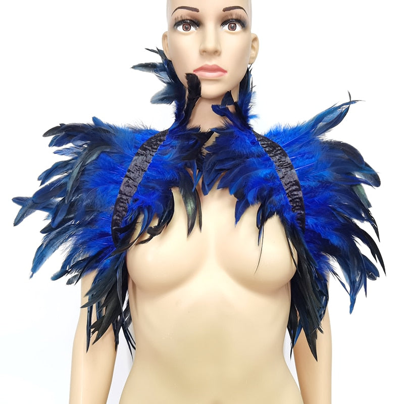 Feather Shoulder Wrap