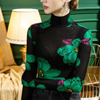 Floral Mesh Top