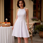Sleeveless Flared Dress