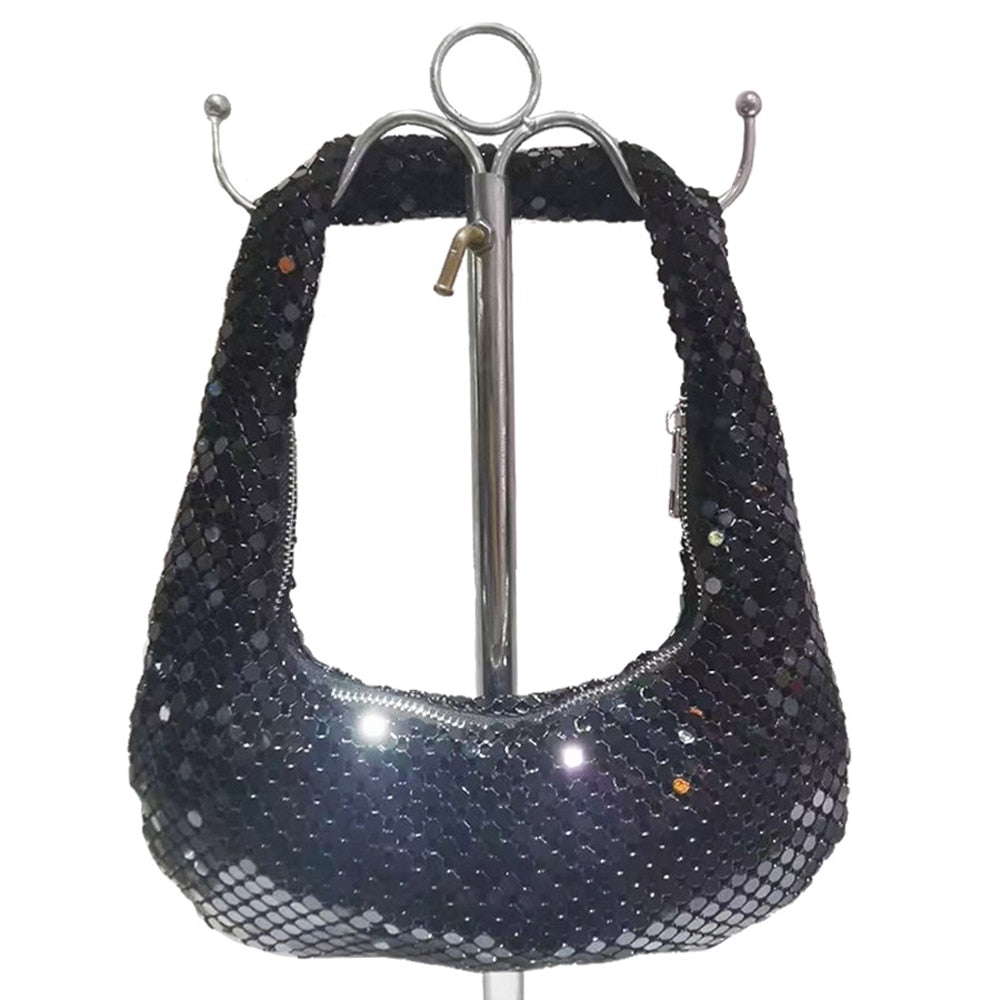 Lara Hobo Rhinestone Bag