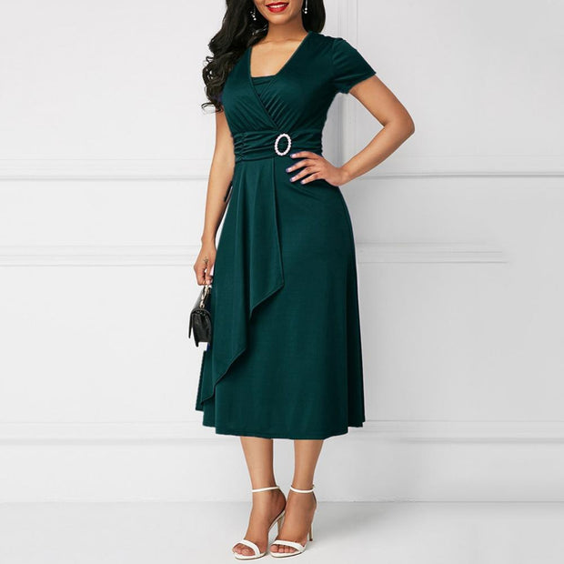 Elegant Asymmetric Dress
