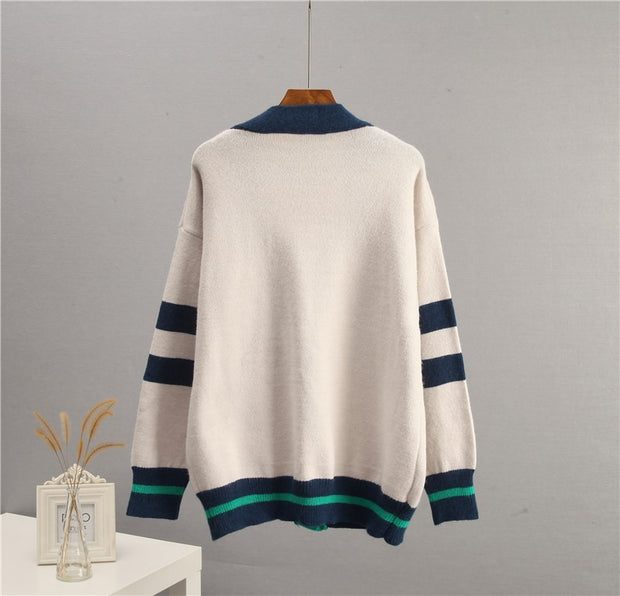 Avalon V-neck Oversized Sweater