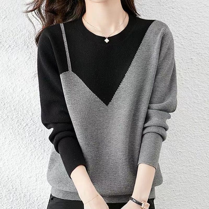 O-Neck Knitted Sweater
