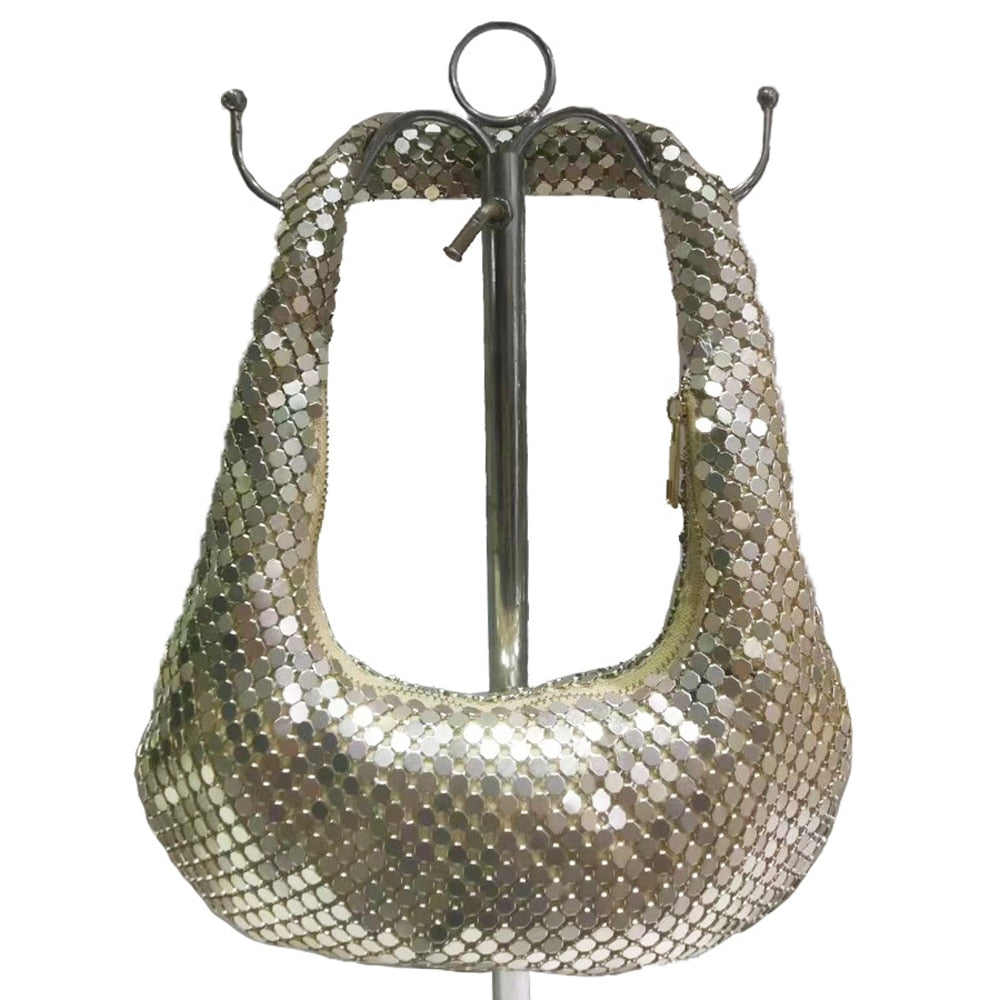 Lara Hobo Rhinestone Bag