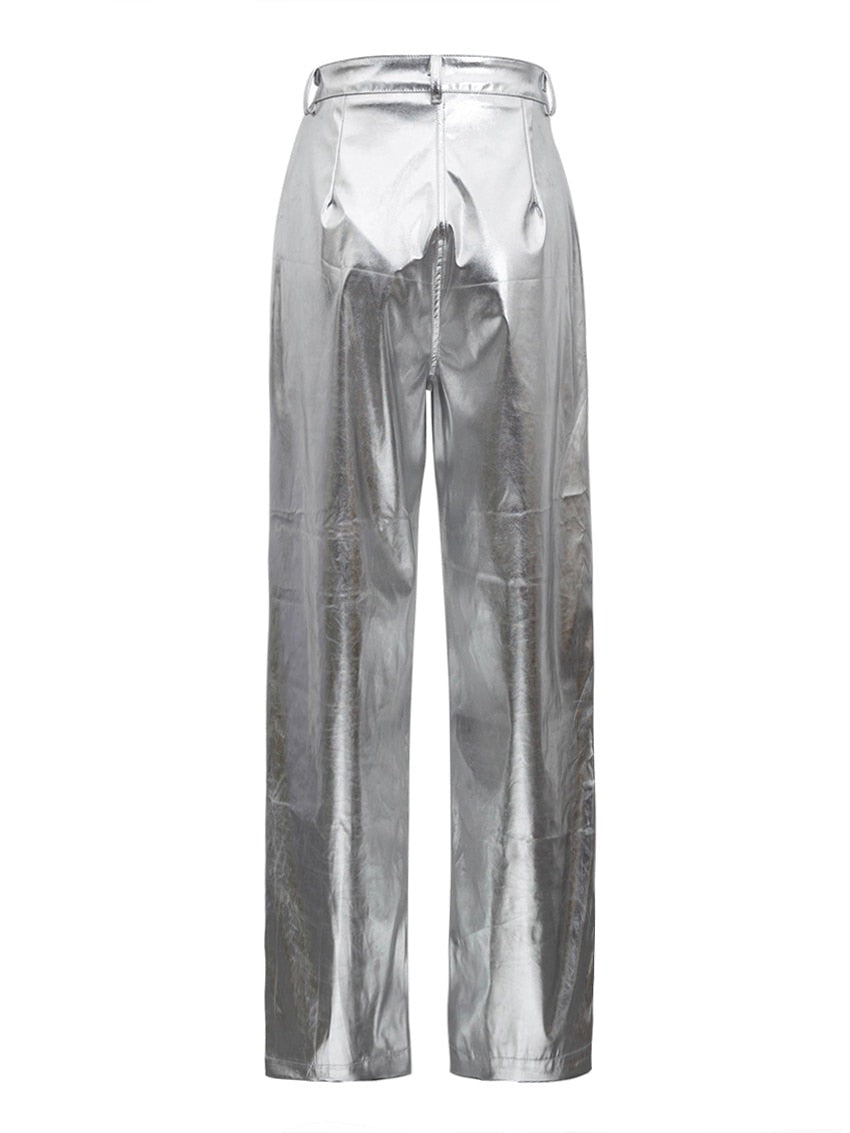 Silver Reflective Pants