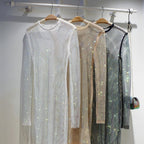 Shiny Party Dress Net