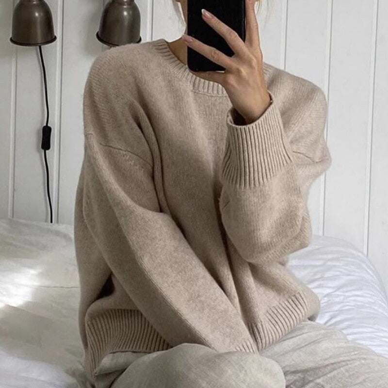 Oversized Knitted Sweater