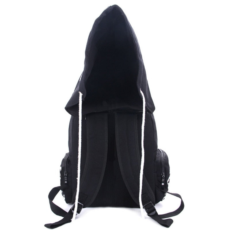 Skeleton Hooded Backpack