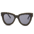 Ruby Rhinestone Sunglasses