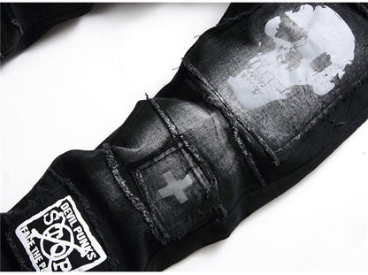 Men's Skull Stars Jeans