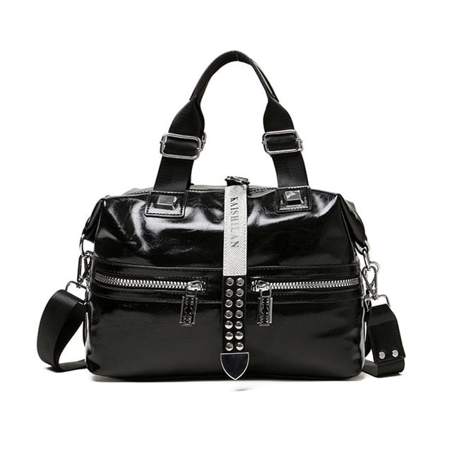 Boston Leather Bag