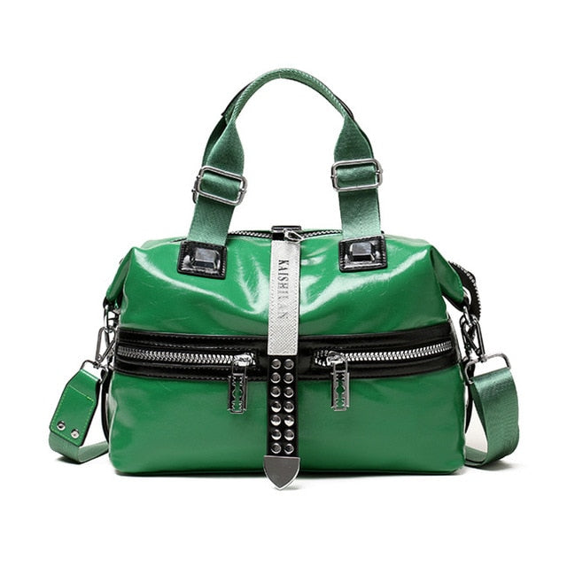 Boston Leather Bag