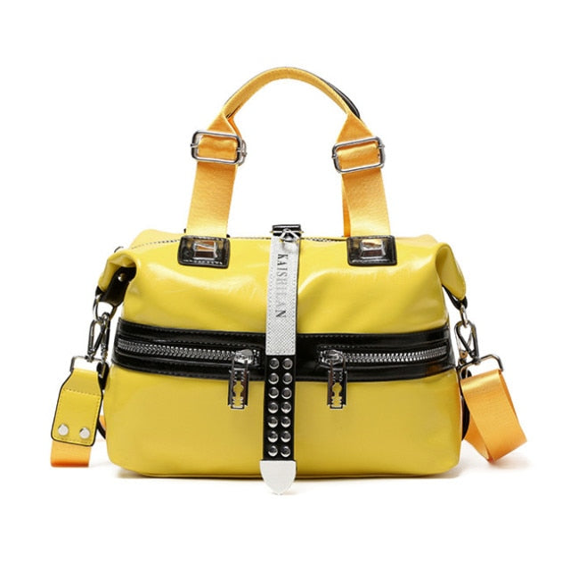 Boston Leather Bag
