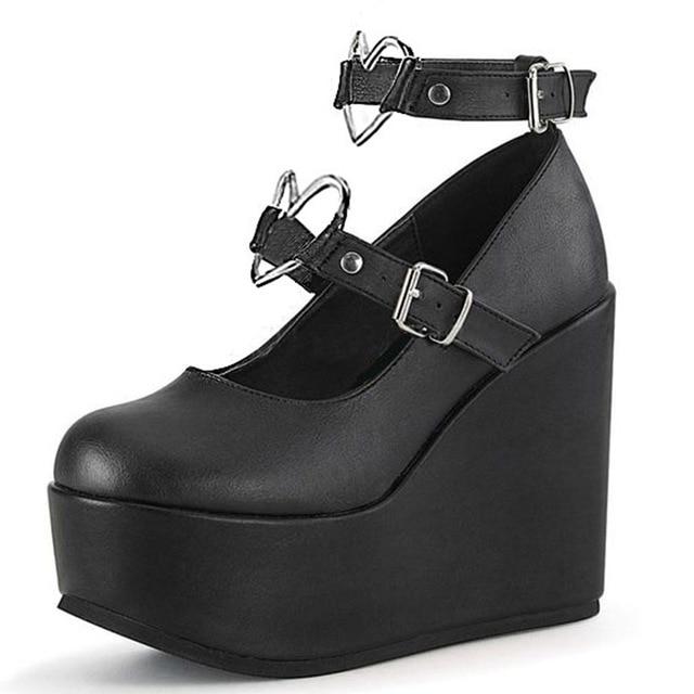 Heart Platform Shoes
