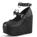 Heart Platform Shoes