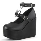 Heart Platform Shoes