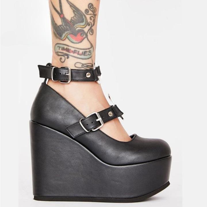 Heart Platform Shoes