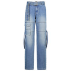 Aesthetic Sashes Jeans