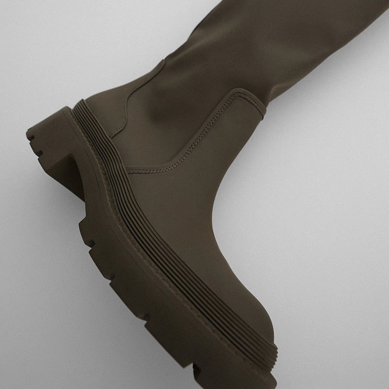 Knee-Over Angela Boots