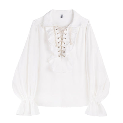 Flare Sleeves Blouse