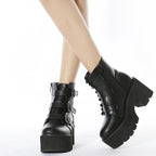 Bat Ankle Boots