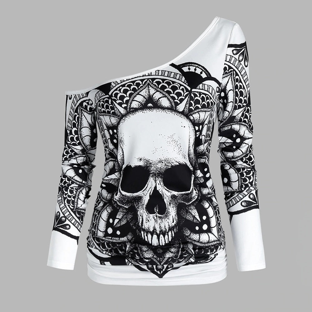 Skull Graphic Top