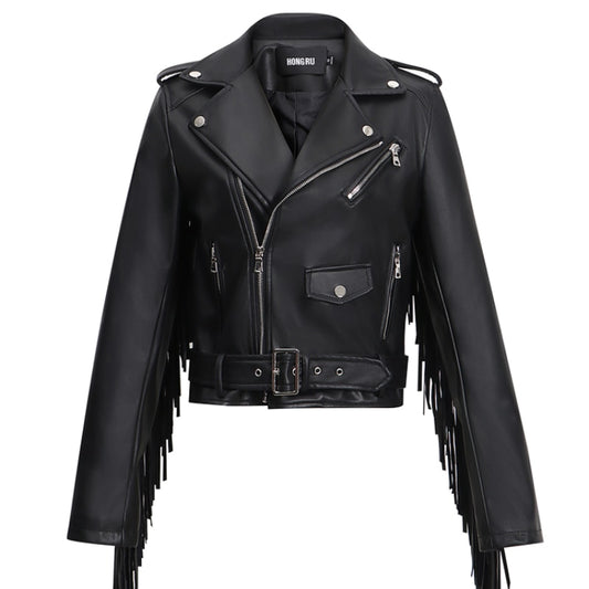 Fringe Ellen Leather Jacket