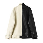 Splicing Gianna Leather Jacket