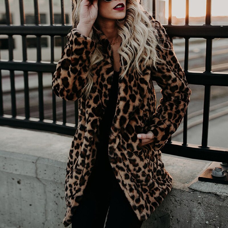Luxury Leopard Coat