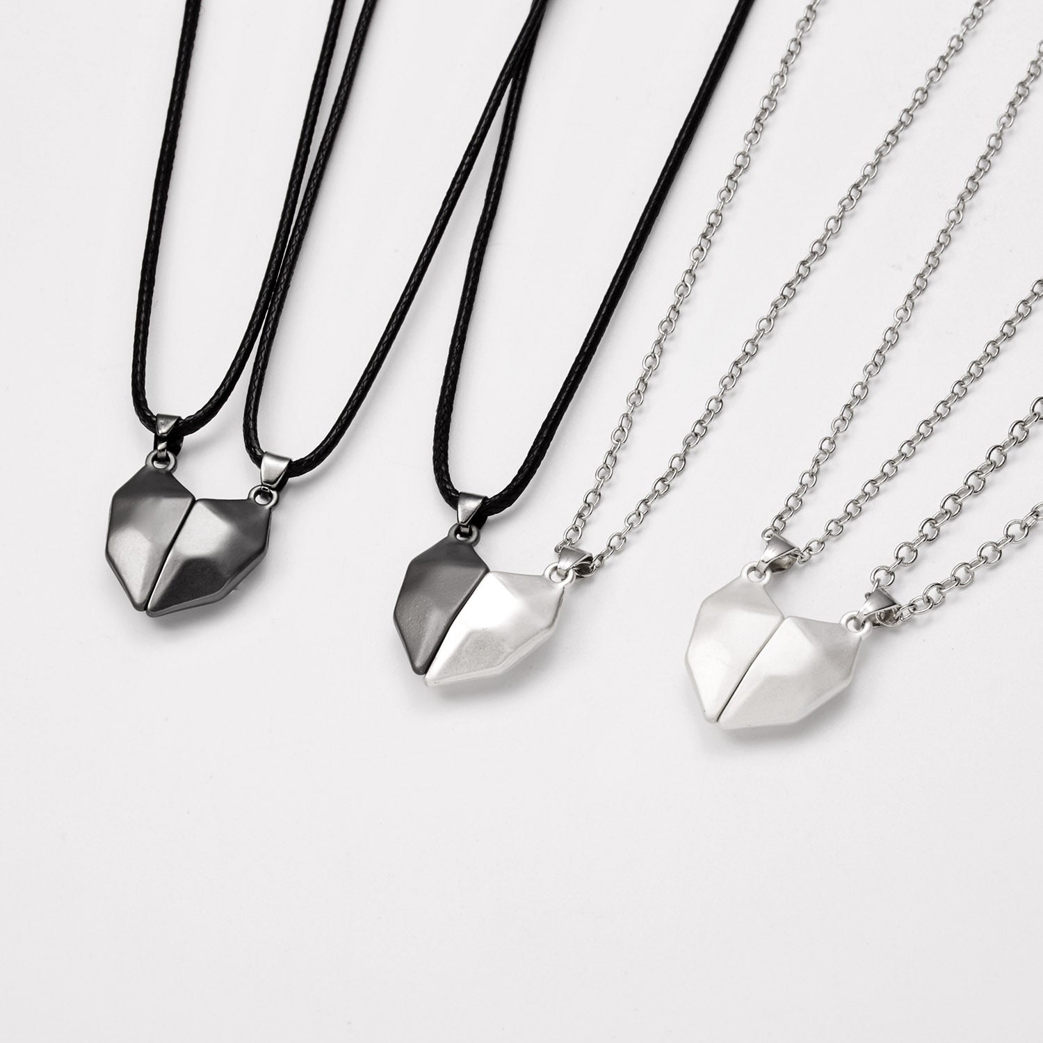Magnetic Couple Necklace