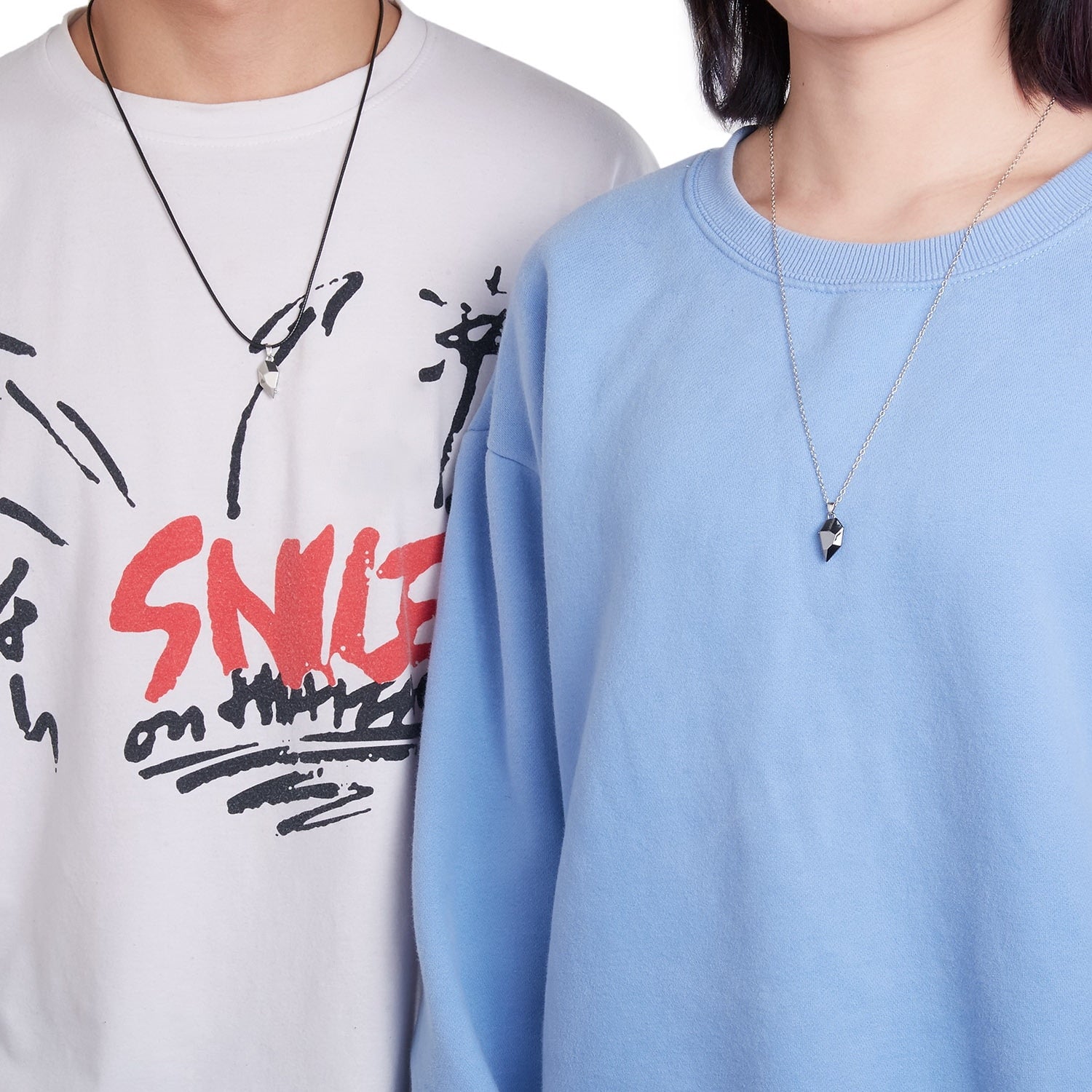 Magnetic Couple Necklace