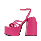Ava Leather Heels